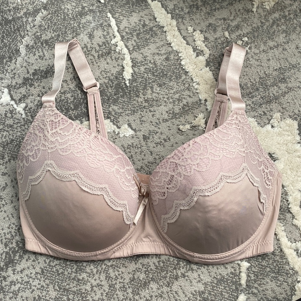 Black Bow Push-up Bra 36D